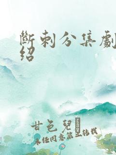 断刺分集剧情介绍