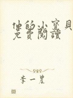 他的小宝贝小说免费阅读