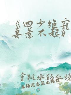 《四少绝宠:小妻惹不起》
