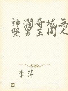 神澜奇域无双珠双男主同人文