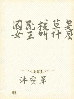 国民校草是女生女主叫什么