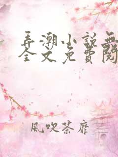 弄潮小说无删减全文免费阅读