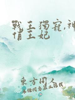 战王独宠,神医俏王妃