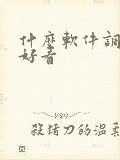 什么软件调滤镜好看