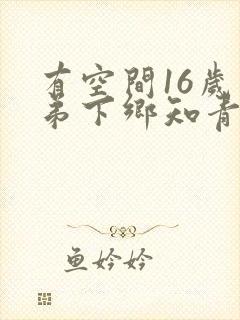 有空间16岁带弟下乡知青的小说