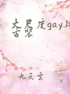 大尺度gay片古装