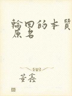 轮回的本质漫画原名