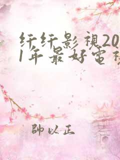 纤纤影视2021年最好电视剧功