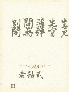 别闹薄先生笔趣阁无弹窗免费