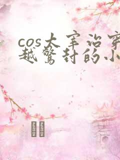 cos太宰治穿越惊封的小说