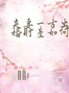 夫妻一方出轨离婚财产如何分配