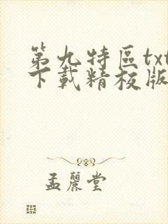 第九特区txt下载精校版
