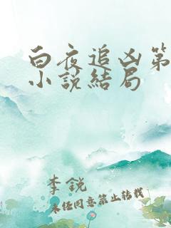 白夜追凶第二季小说结局