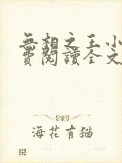 无相之王小说免费阅读全文最新