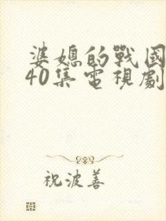 婆媳的战国时代40集电视剧