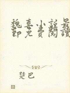 魏喜小说最新章节免费阅读无弹窗