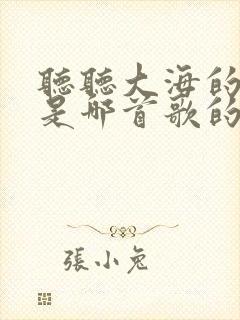 听听大海的声音是哪首歌的歌词