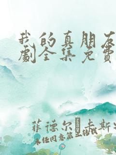 我的真朋友电视剧全集免费播放