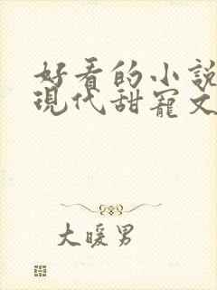 好看的小说言情现代甜宠文