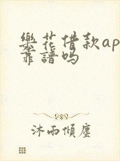 乐花借款app靠谱吗