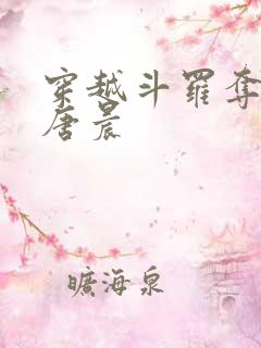 穿越斗罗夺舍了唐晨