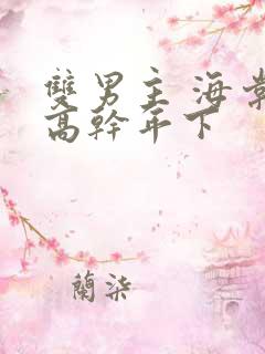 双男主 海棠 高干年下