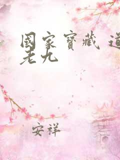 国家宝藏 道门老九