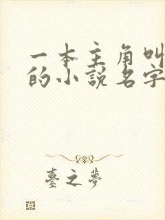 一本主角叫叶凡的小说名字是什么