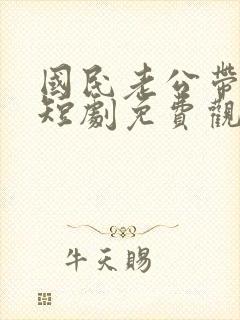 国民老公带回家短剧免费观看