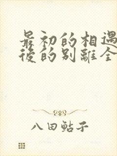 最初的相遇 最后的别离全集