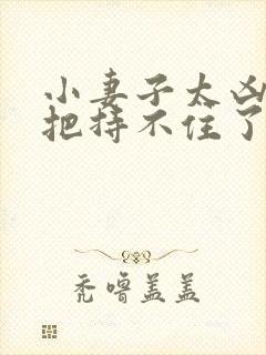 小妻子太凶陆爷把持不住了 小说