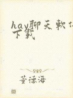 hay聊天软件下载