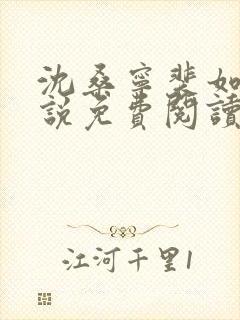 沈桑宁裴如衍小说免费阅读