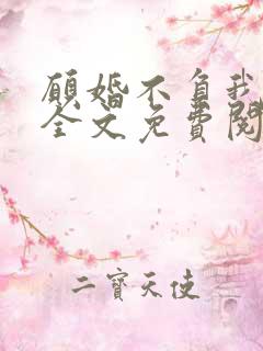 愿婚不负我情深全文免费阅读