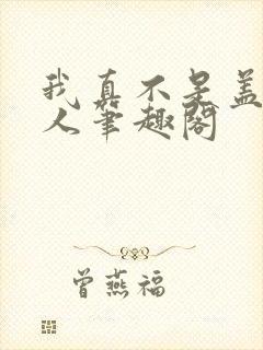 我真不是盖世高人笔趣阁