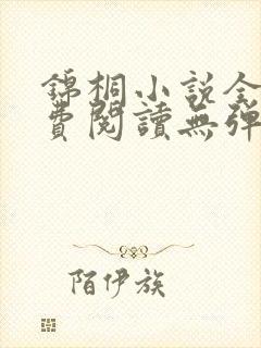 锦桐小说全文免费阅读无弹窗