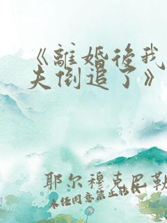 《离婚后我被前夫倒追了》