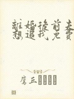 离婚后前夫总是想追我免费阅读