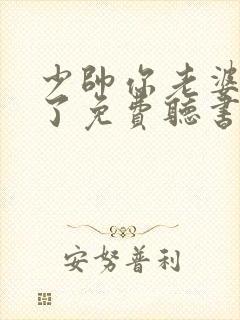 少帅你老婆又跑了免费听书完整版