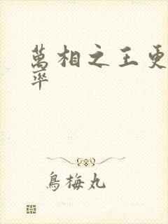 万相之王更新频率