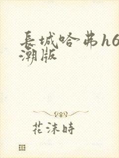 长城哈弗h6国潮版