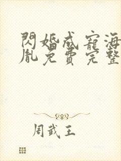 闪婚成宠海彤战胤免费完整