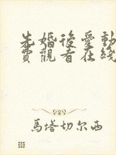 先婚后爱动漫免费观看在线全集