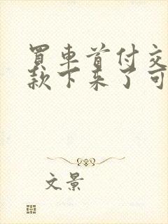 买车首付交了贷款下来了可以退吗