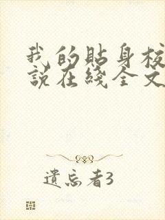 我的贴身校花小说在线全文免费阅读