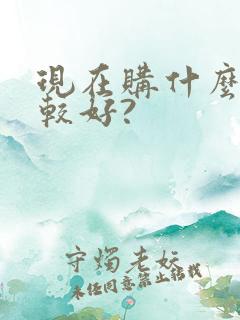 现在购什么车比较好?