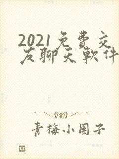 2021免费交友聊天软件