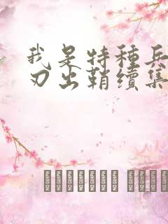 我是特种兵之利刃出鞘续集