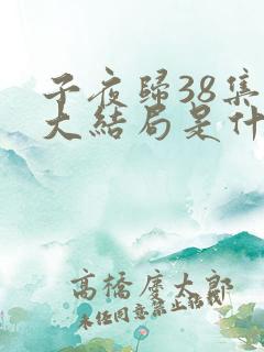 子夜归38集全大结局是什么