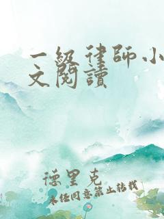 一级律师小说全文阅读